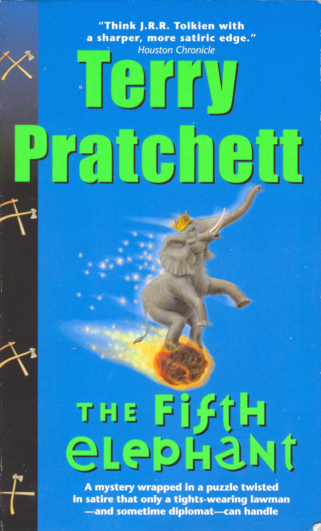 המדף הז’אנרי: הפיל החמישי (The Fifth Elephant) – טרי פראצ’ט